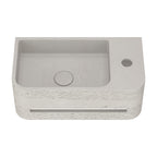 UF-4008B Handmade Wall-Mounted Concrete Sink