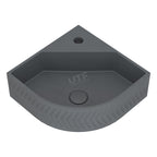 UF-4010 Round Wall-Mounted Concrete Sink