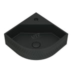 UF-4010 Round Wall-Mounted Concrete Sink