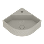 UF-4010 Round Wall-Mounted Concrete Sink