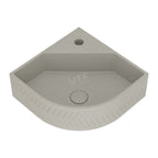 UF-4010 Round Wall-Mounted Concrete Sink