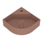 UF-4010 Round Wall-Mounted Concrete Sink
