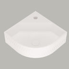 UF-4010 Round Wall-Mounted Concrete Sink