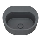 UF-4012A Custom Wall-Mounted Concrete Sink