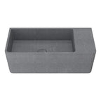 UF-4013 Rectangular Wall-Mounted Concrete Sink