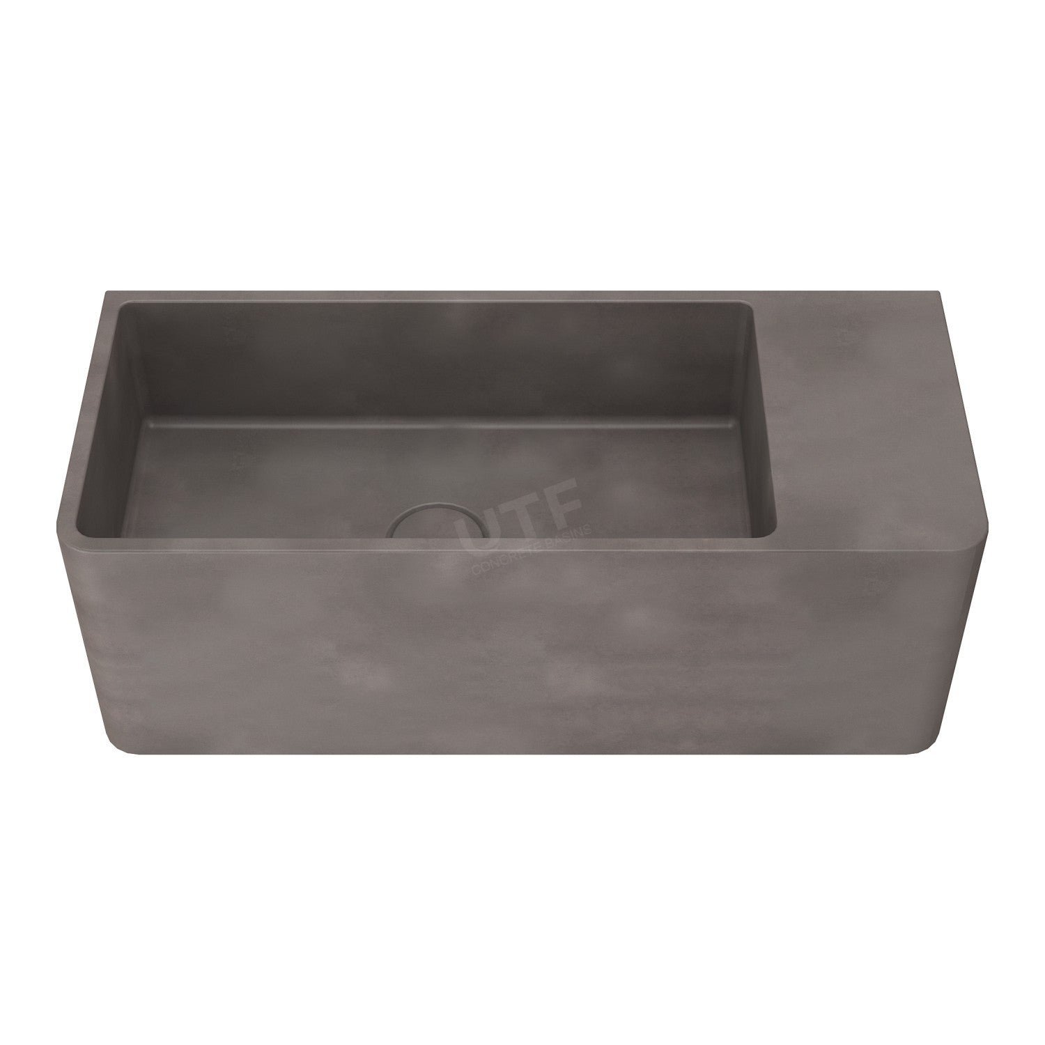 UF-4013 Rectangular Wall-Mounted Concrete Sink