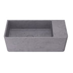 UF-4013 Rectangular Wall-Mounted Concrete Sink
