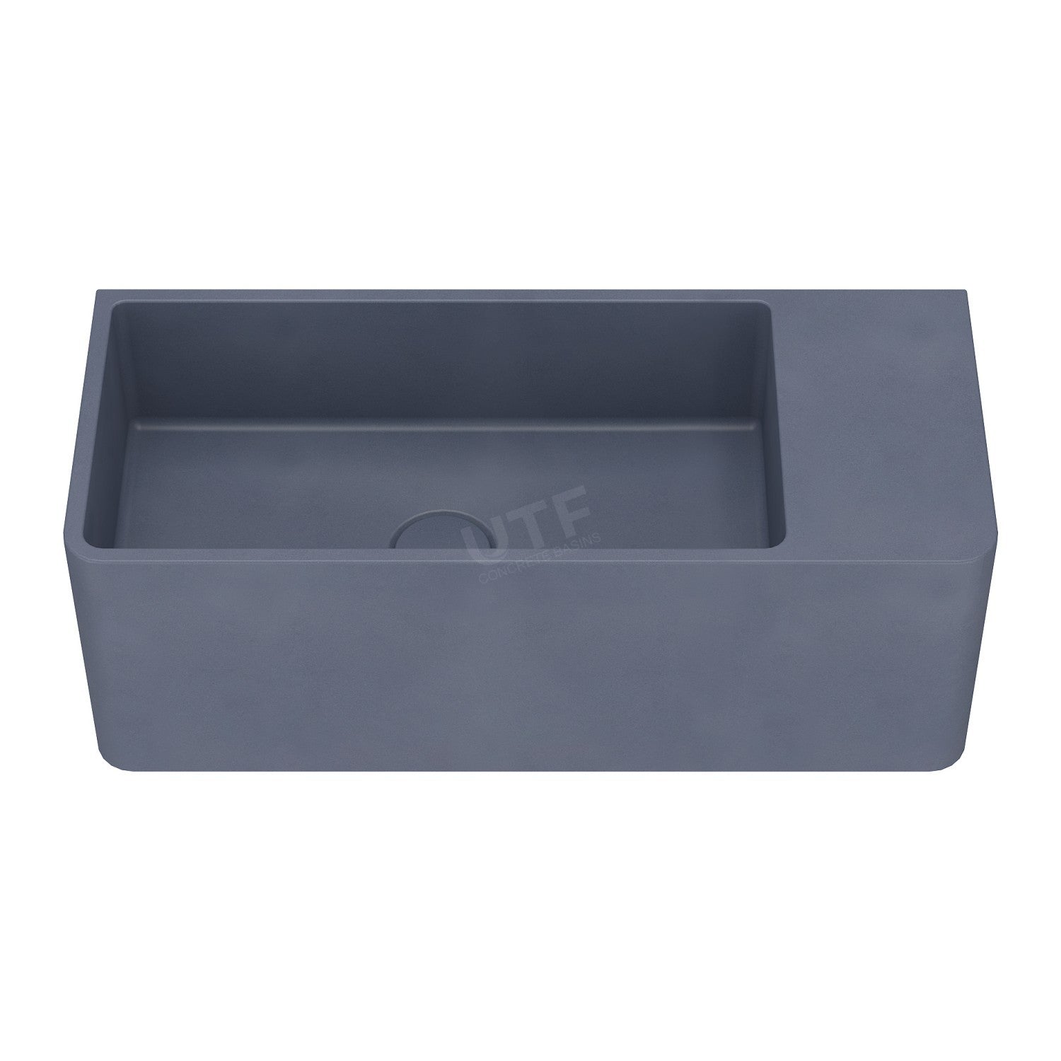 UF-4013 Rectangular Wall-Mounted Concrete Sink