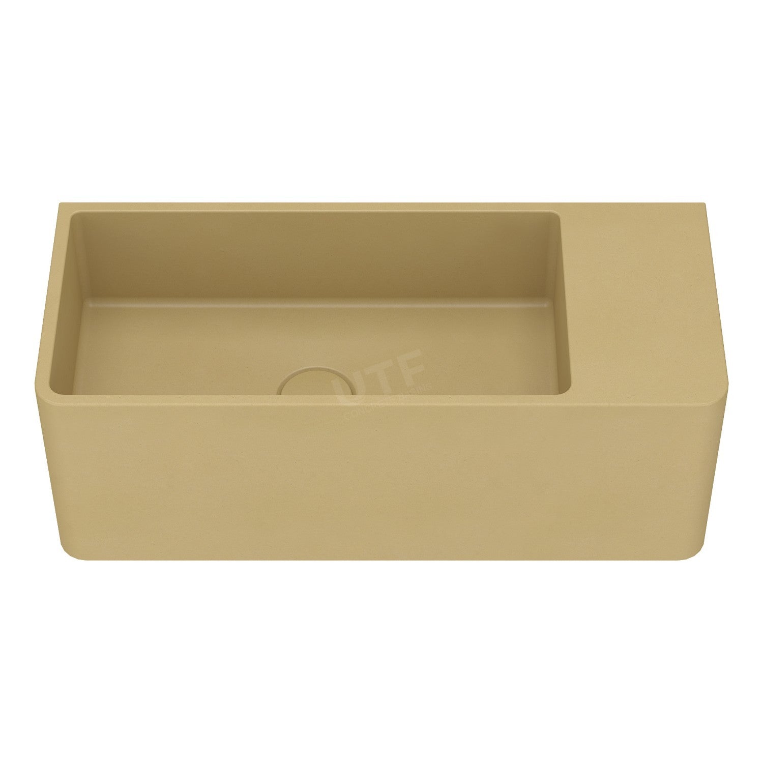 UF-4013 Rectangular Wall-Mounted Concrete Sink
