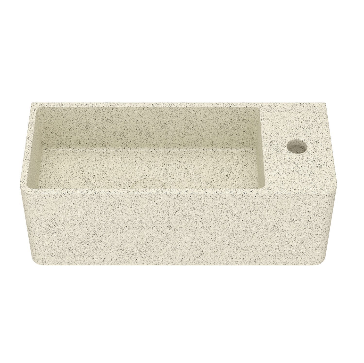 UF-4013 Rectangular Wall-Mounted Concrete Sink