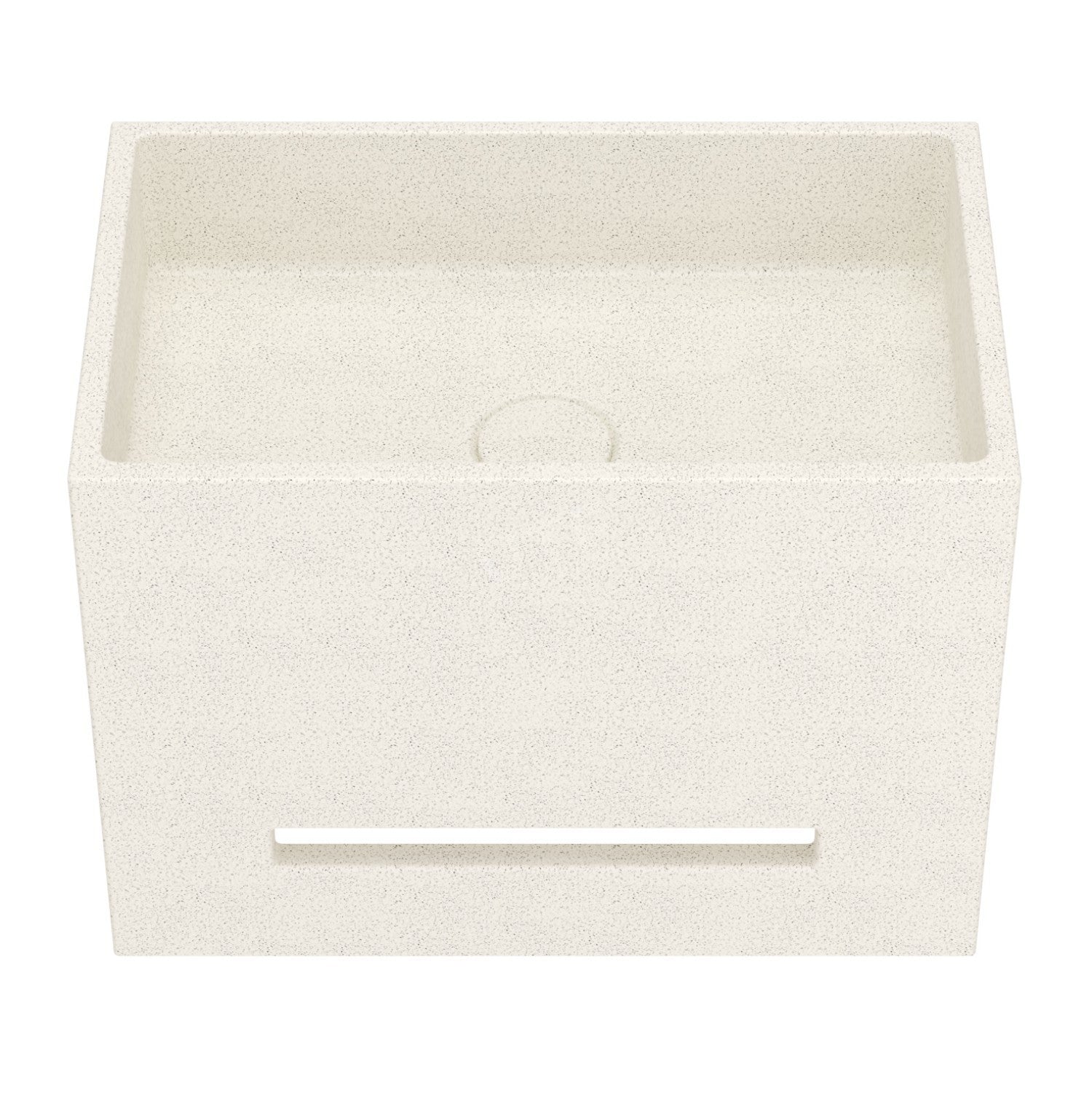 UF-4014 Square Wall-Mounted Concrete Sink