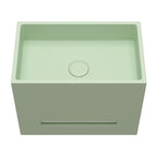 UF-4014 Square Wall-Mounted Concrete Sink
