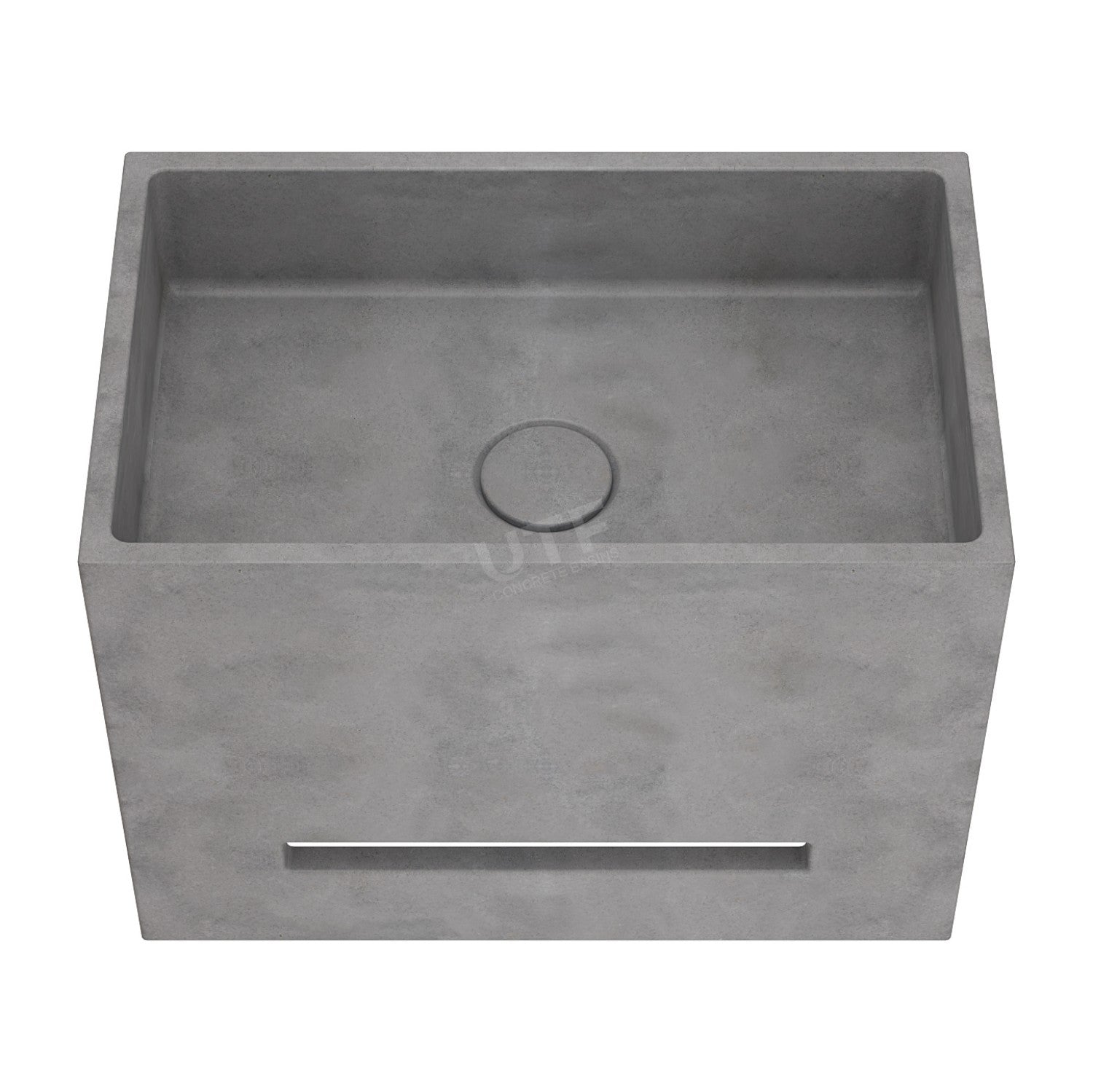 UF-4014 Square Wall-Mounted Concrete Sink