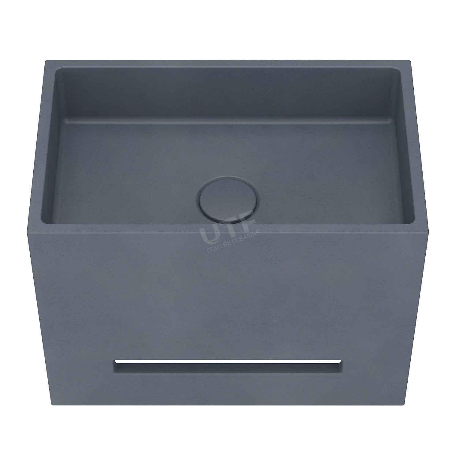UF-4014 Square Wall-Mounted Concrete Sink