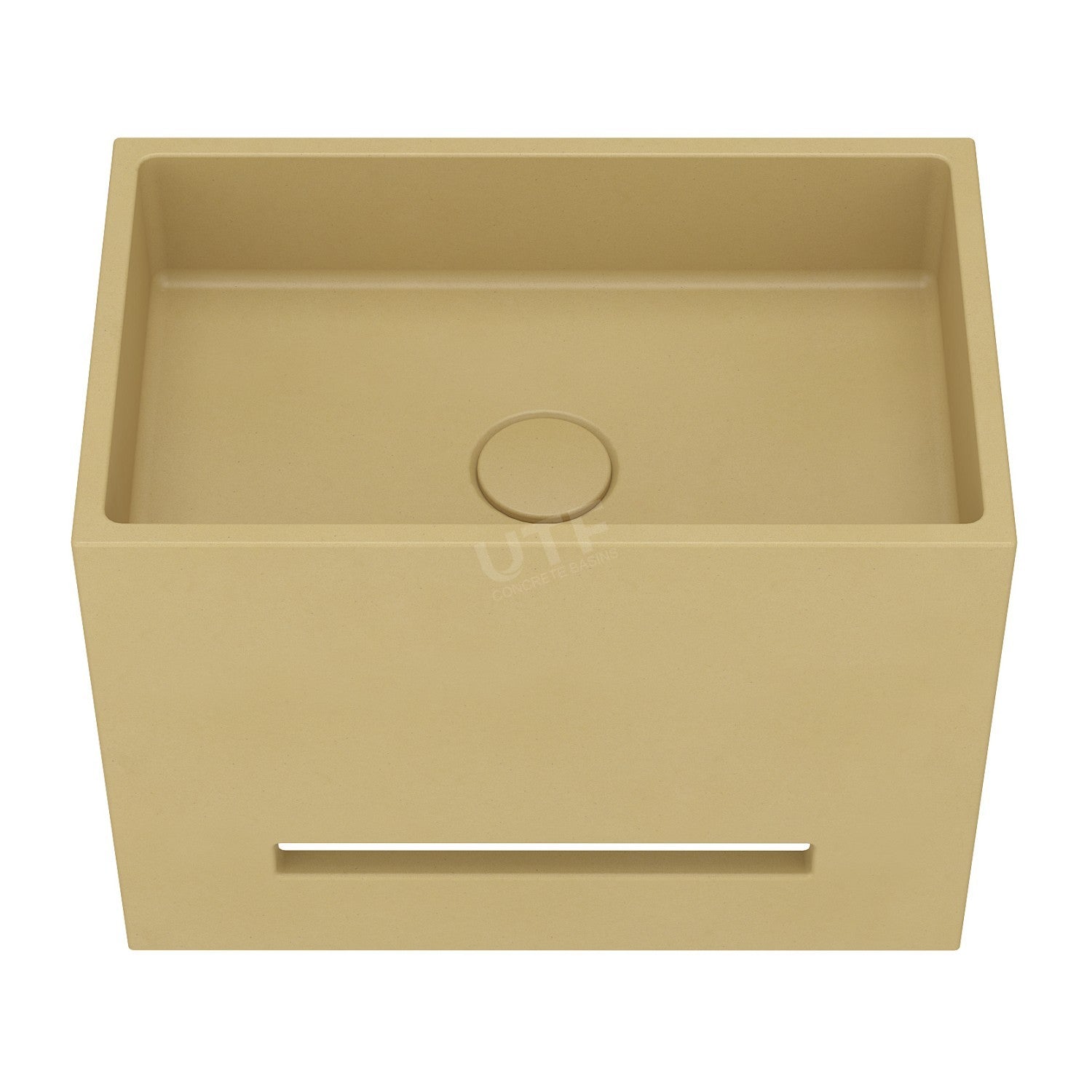 UF-4014 Square Wall-Mounted Concrete Sink