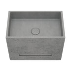 UF-4014A Modern Square Wall-Hung Concrete Sink
