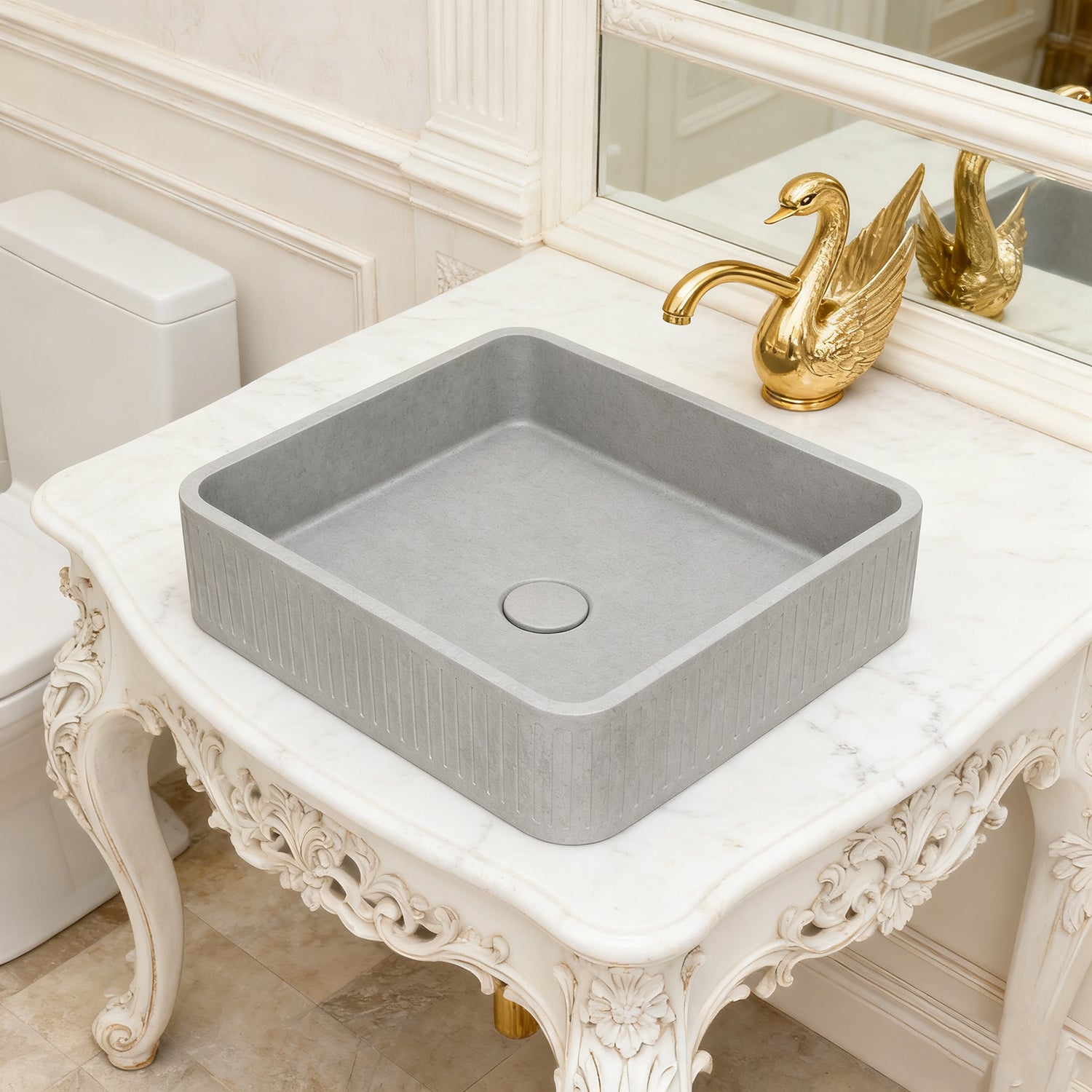UF-1040 Concrete Basins with Color Finishes