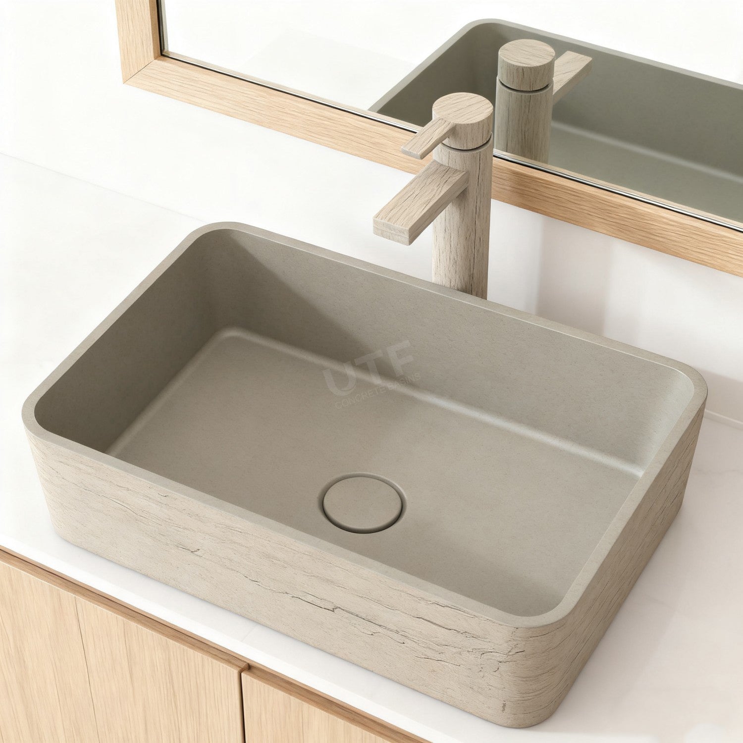 UF-1042C Office Breakroom Concrete Sink