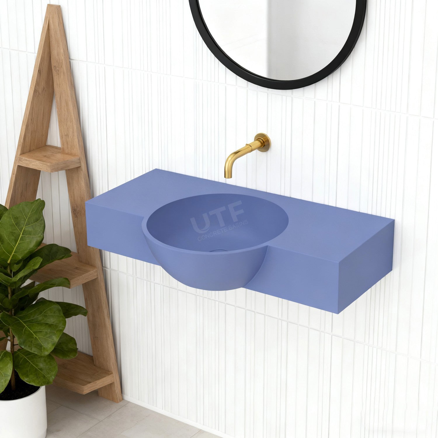 UF-4001 Wall-Mount Cement Basin