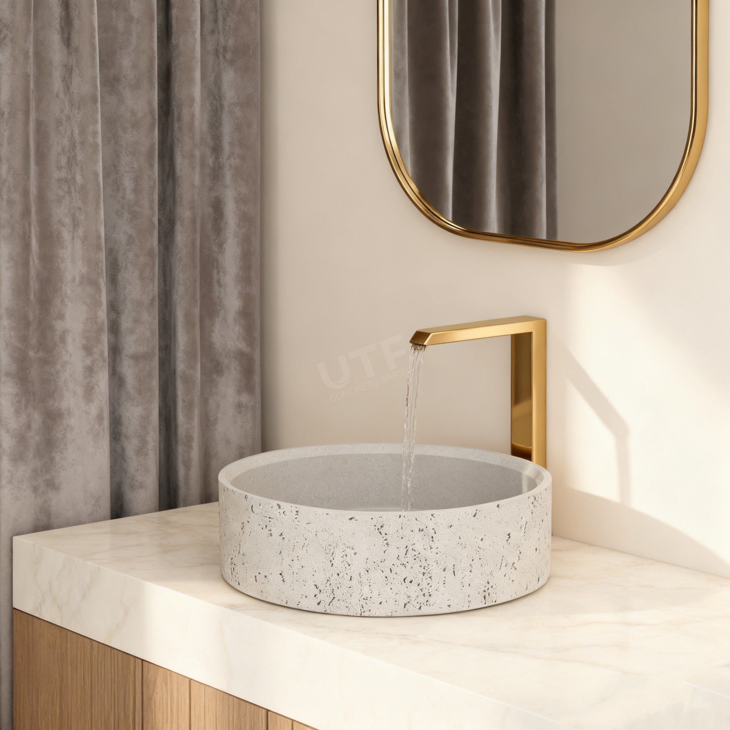UF-1044 Rustic Textured Washbasin