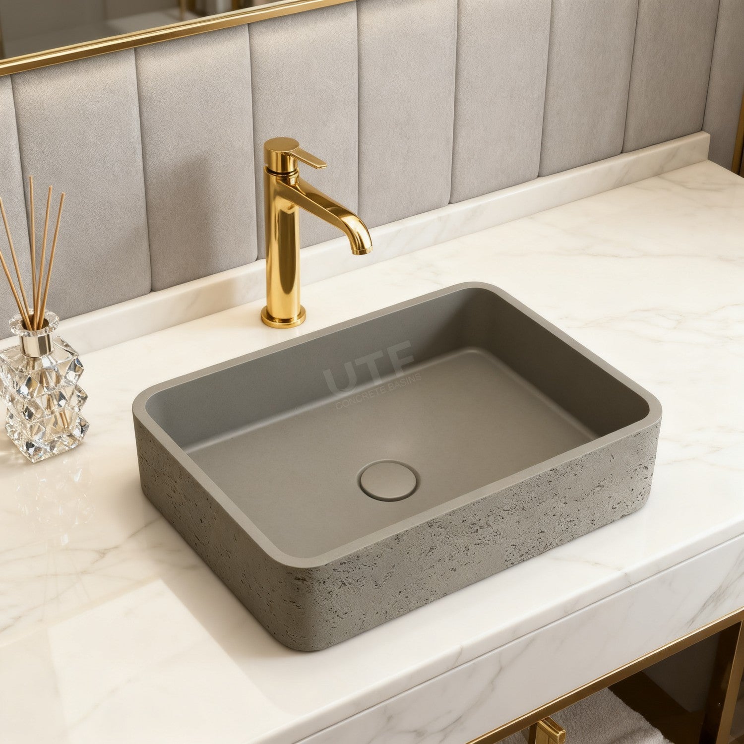 UF-1006A Natural Pores Industrial Concrete Sink