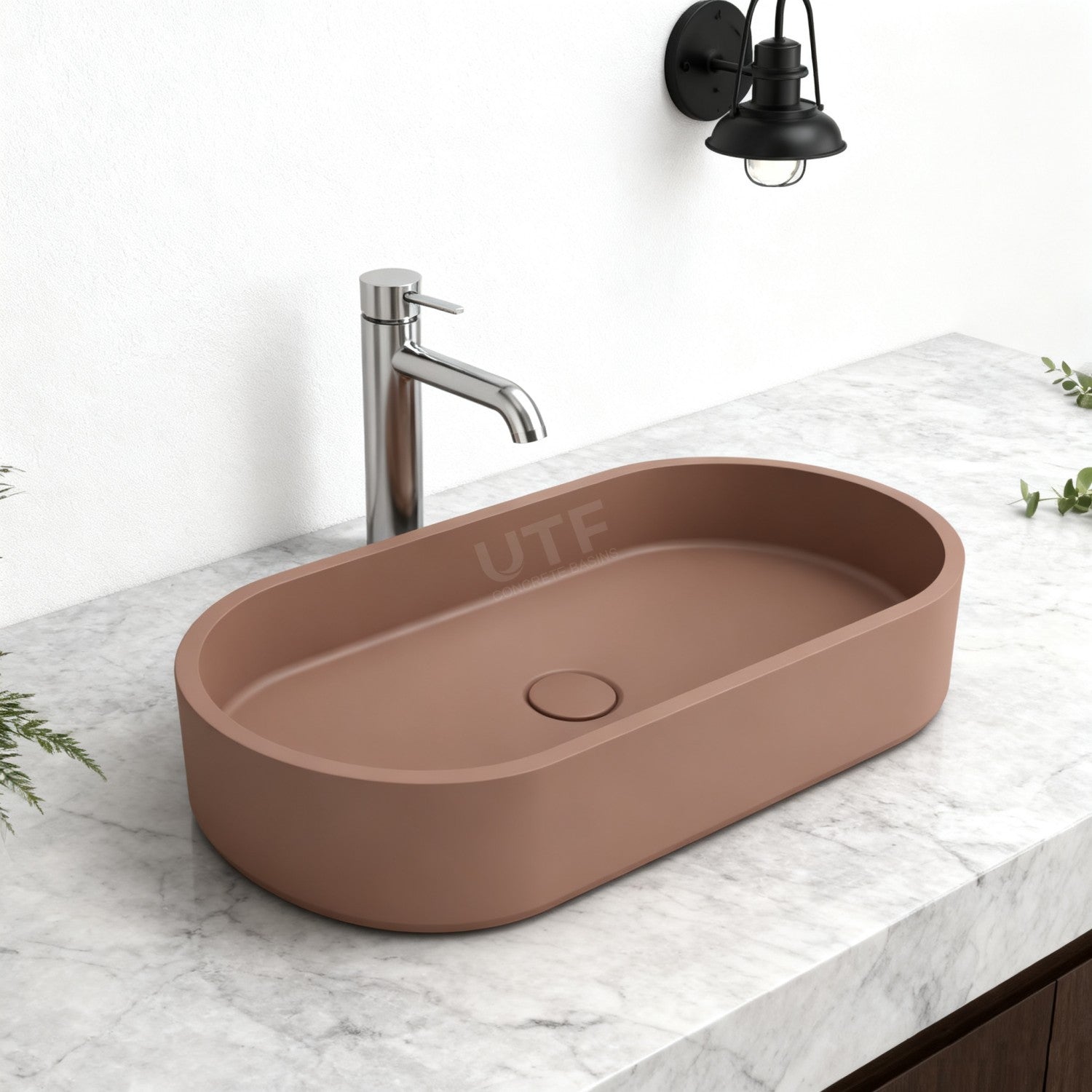 UF-1005 Luxury Cement Washbasin