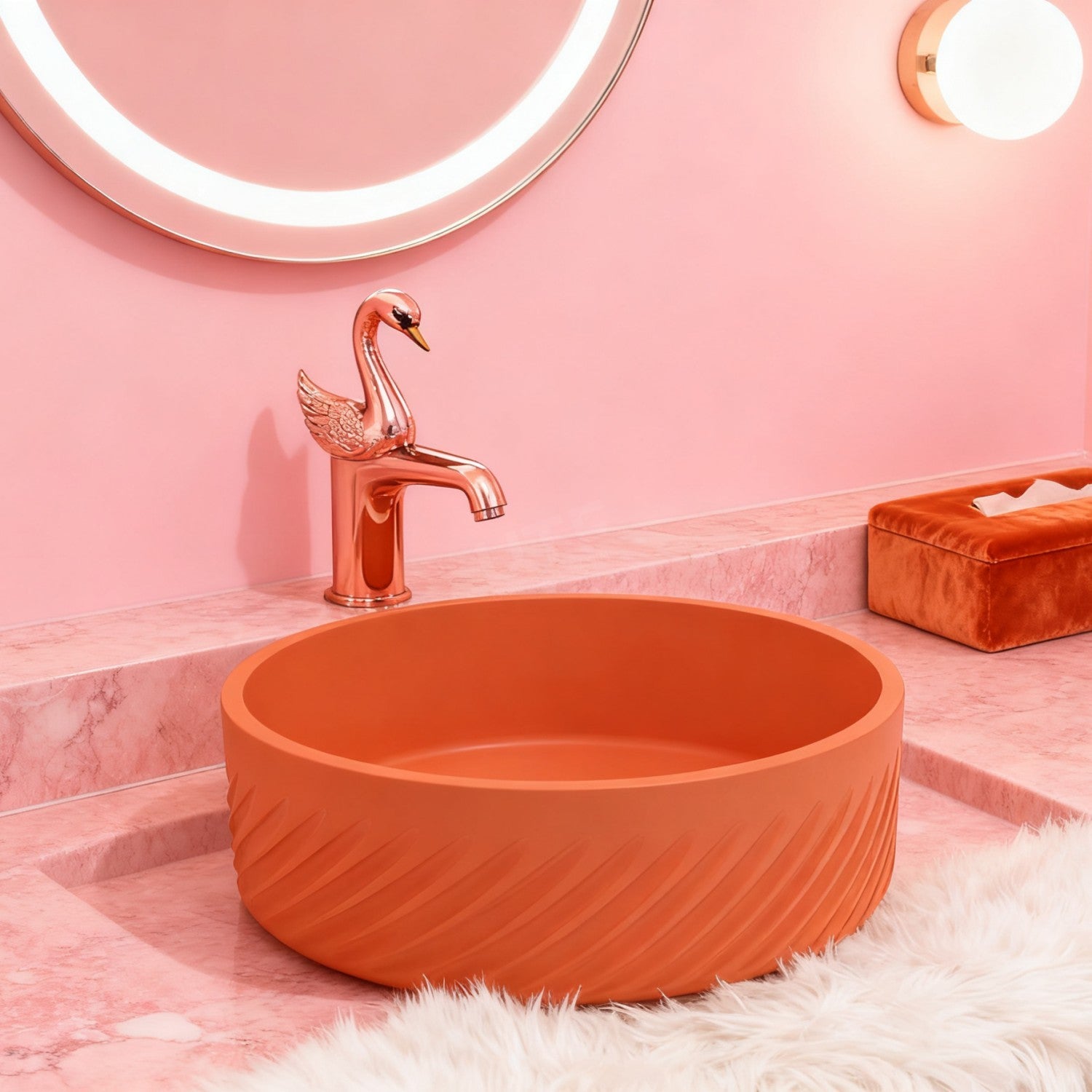 UF-1047 Designer Hotel Suite Basin