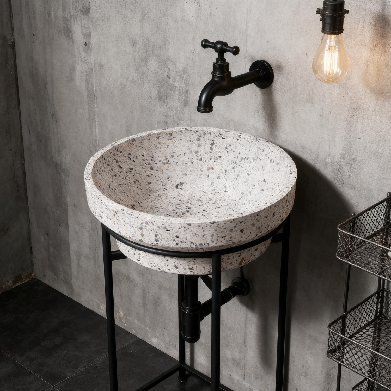 UF-1049 Easy Clean Terrazzo Basin